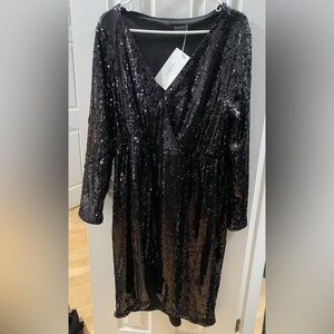 Black sequin dress Bloomchic US size 14-16